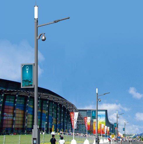 阿拉善盟厂家一体化智慧城市路灯监控照明LED路灯信号基站智慧路灯